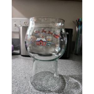 Pfaltzgraff Snow Village Candle Holder